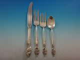 Enchanting Orchid by Westmorland Sterling Silver Flatware Set 8 Service 62 Pcs