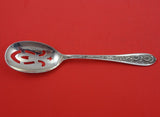 Corsage by Stieff Sterling Silver Serving Spoon Pierced Ovoid Original 8"