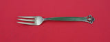Cloister by Th. Marthinsen Sterling Dessert Fork enameled green 6"
