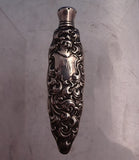 Heraldic by Whiting Sterling Silver Perfume Vial with Pierced Cap #1912 (#8743)