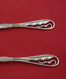 Ornamental #42 by Georg Jensen Sterling Silver Salad Serving Set 2pc 7 1/2" GI