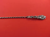 Dominick and Haff Sterling Silver Claret Ladle w/Twist Handle Pcd Grapes 16" #35