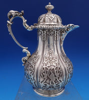 Robert Garrard II English Victorian Sterling Silver Chocolate Pot #38 (#8439)