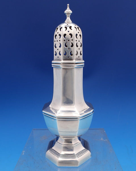 William Hutton and Sons English Estate Sterling Silver Muffineer 7 1/4" (#8431)
