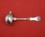 Flat Rose aka Rose by M. Sunde Norwegian Sterling Silver Gravy Ladle GW Spout