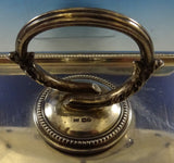 Bead by Walker & Hall Sterling Silver Covered Vegetable Dish & Extra Cover #2645