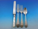 Moresque by Wendt Sterling Silver Flatware Set for 10 Service 82 Pieces Rare