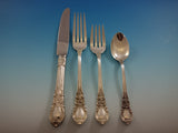 American Victorian by Lunt Sterling Silver Flatware Set For 8 Service 46 Pieces