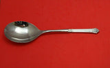 Damask Rose by Oneida Sterling Silver Casserole Spoon HH WS 11 3/8" Custom Made