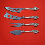 English Gadroon International Sterling Silver Deluxe Charcuterie Set 4pc Custom
