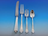 Plymouth by Gorham Sterling Silver Flatware Set 12 Dinner Service 87 pcs Dinner