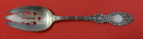 Lucerne by Wallace Sterling Silver Pierced Serving Spoon 8 1/8" original