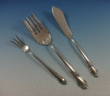 Brocade by International Sterling Silver Flatware Set For 8 Service 48 Pieces