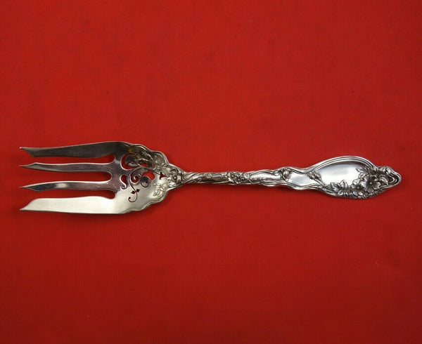 Mille Fleurs by International Sterling Silver Cold Meat Fork Fancy Pcd 8 5/8"