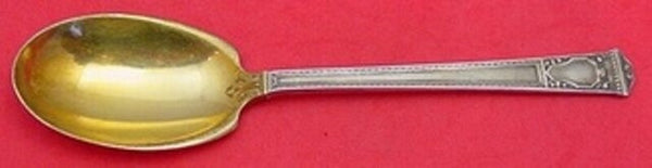 San Lorenzo by Tiffany and Co Sterling Silver Preserve Spoon Gold Washed 7 1/8"