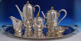 Northern Lights by International Sterling Silver Tea Set 6pc (#8691) Beautiful!
