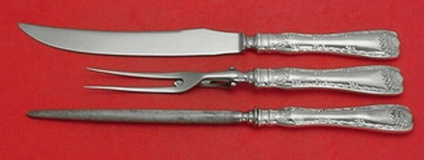 Wave Edge by Tiffany and Co Sterling Silver Roast Carving Set 3-Piece HH WS
