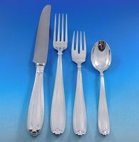 Palm Beach by Buccellati Sterling Silver Flatware Set 12 Service Italy 84 pcs