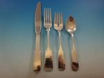 Old English Tipt by Gorham Sterling Silver Flatware Set For 8 Service 32pc Place