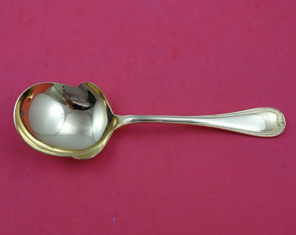 Malmaison Vermeil by Christofle Silverplate Potato Spoon 8" Heirloom Silverware