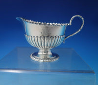 Wave Edge by Tiffany and Co Sterling Silver Sugar Creamer Set 2pc c.1900 (#5895)