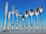 English Gadroon by Gorham Sterling Silver Flatware Set 8 Service 94 pcs Dinner