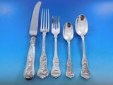 Olympian by Tiffany and Co Sterling Silver Flatware Set 6 Service 34 pcs Dinner