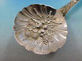 Repousse by Kirk Sterling Silver Berry Spoon Fruit in Bowl Large 9 1/2" Serving