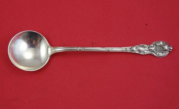 Wild Rose by Watson Sterling Chocolate Spoon 5 1/2" Flatware Heirloom