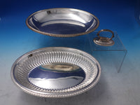 Gadroon WH English Silverplate Covered Vegetable Dish removable handle (#6119)