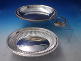 Gadroon WH English Silverplate Covered Vegetable Dish removable handle (#6119)