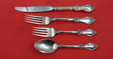 Royal Rose by Wallace Sterling Silver Regular Size Place Setting 4-pc