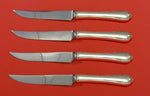 Old Newbury by Towle Sterling Silver Steak Knife Set 4pc HHWS Custom 8 1/2"