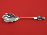 Saxon Stag by Gorham Sterling Silver Berry Spoon w/ shell bowl 8 3/4"