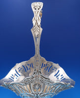 J.E. Caldwell Sterling Silver Flower Basket #5663/47 20" x 11" 49.7 ozt. (#7629)