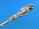 Irian by Wallace Sterling Silver Olive Spoon Long Not Pierced Original 7 7/8"