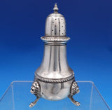 Lion by Unknown Sterling Silver Salt and Pepper Shaker Set 2pc 4 7/8" (#7421)