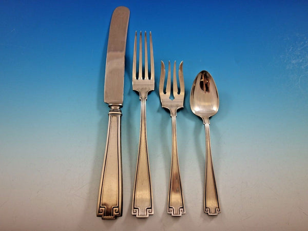 Etruscan by Gorham Sterling Silver Flatware Set for 8 Service 34 pieces Dinner