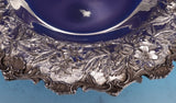 Repousse by Kirk Sterling Silver Fruit Bowl #714 1" x 8" 8.925 ozt. (#9274)