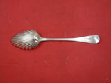 English Georgian Sterling Silver Berry Spoon london 1826  8 3/4"