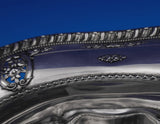 Rose Point by Wallace Sterling Silver Fruit Bowl Wavy #4611-9 11 5/8" (#0588)