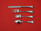 New Queens by Gorham Sterling Silver Regular Size Place Setting(s) 4-Piece