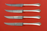 Delicacy by Lunt Sterling Silver Steak Knife Set 4pc HHWS  Custom Made 8 1/2"