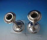 Fourteenth Century by Shreve Sterling Silver Candlestick Pair 8 1/2" (#5582)