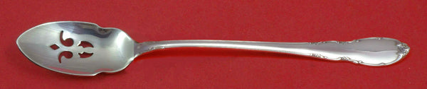 Modern Victorian By Lunt Sterling Silver Olive Spoon Pierced Long 7 1/8" Custom