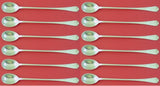 Flemish by Tiffany and Co Sterling Silver Iced Tea Spoon Set of 12 pcs 7 1/2"