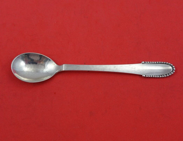 Beaded by Georg Jensen Sterling Silver Teaspoon Small GJ Mark #033 5" Flatware