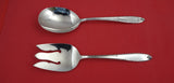 Southern Charm by Alvin Sterling Silver Salad Serving Set AS original  9"