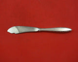 Lace Point by Lunt Sterling Silver Master Butter Hollow Handle 6 7/8" Heirloom