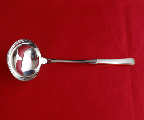Modern Classic by Lunt Sterling Silver Soup Ladle HH w/ Stainless Custom 10 1/2"